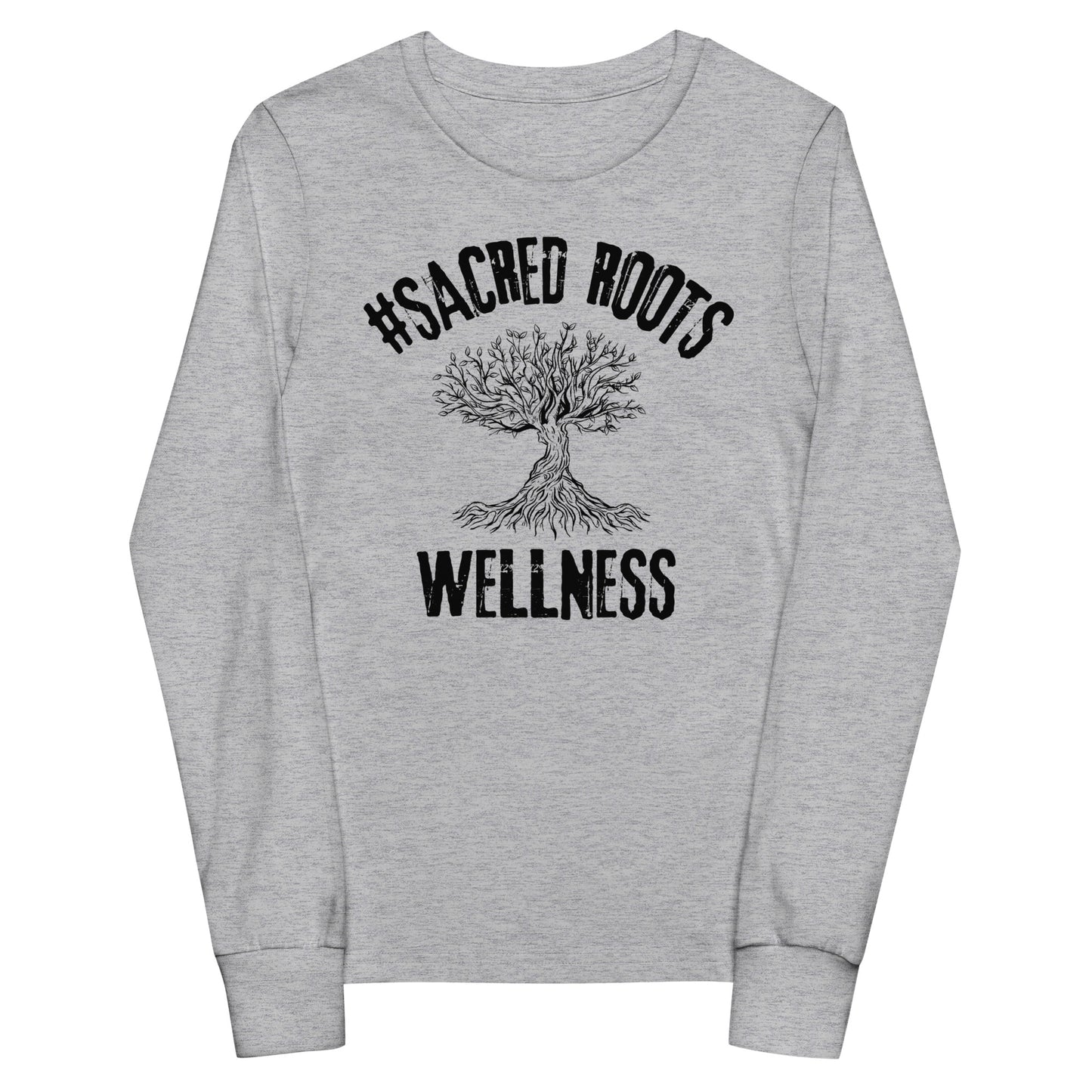 Sacred Roots Wellness Signature Kids long sleeve tee