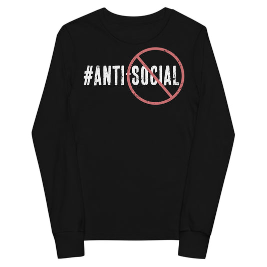 Anti Social KIds Youth long sleeve tee