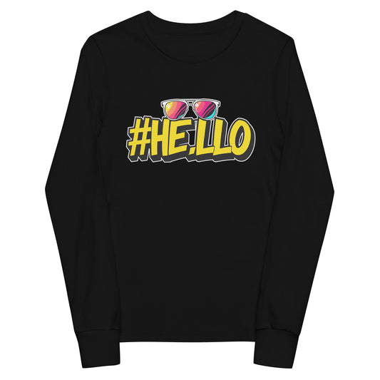Hello Kids long sleeve tee