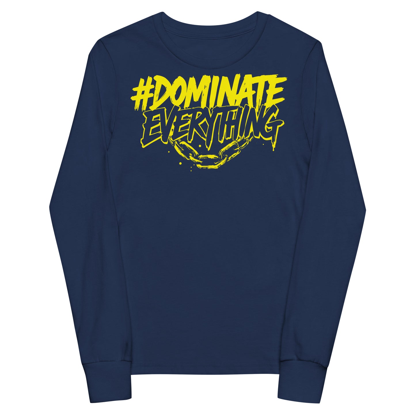 Dominate Everything Kids Youth long sleeve tee