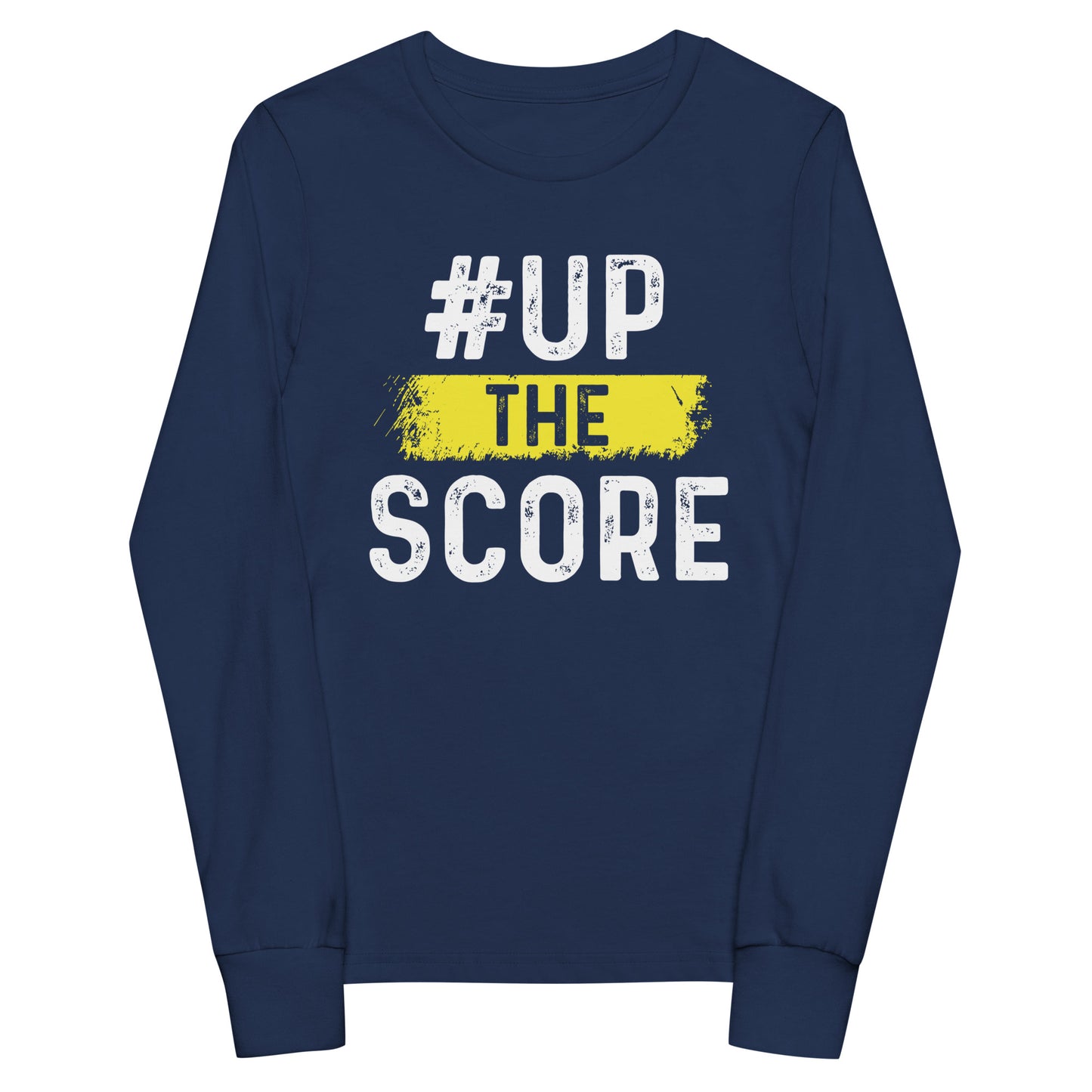Up the Score Kids long sleeve tee