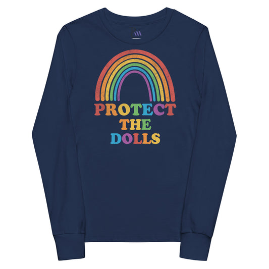 Protect The Dolls Trans Women United Kids long sleeve tee