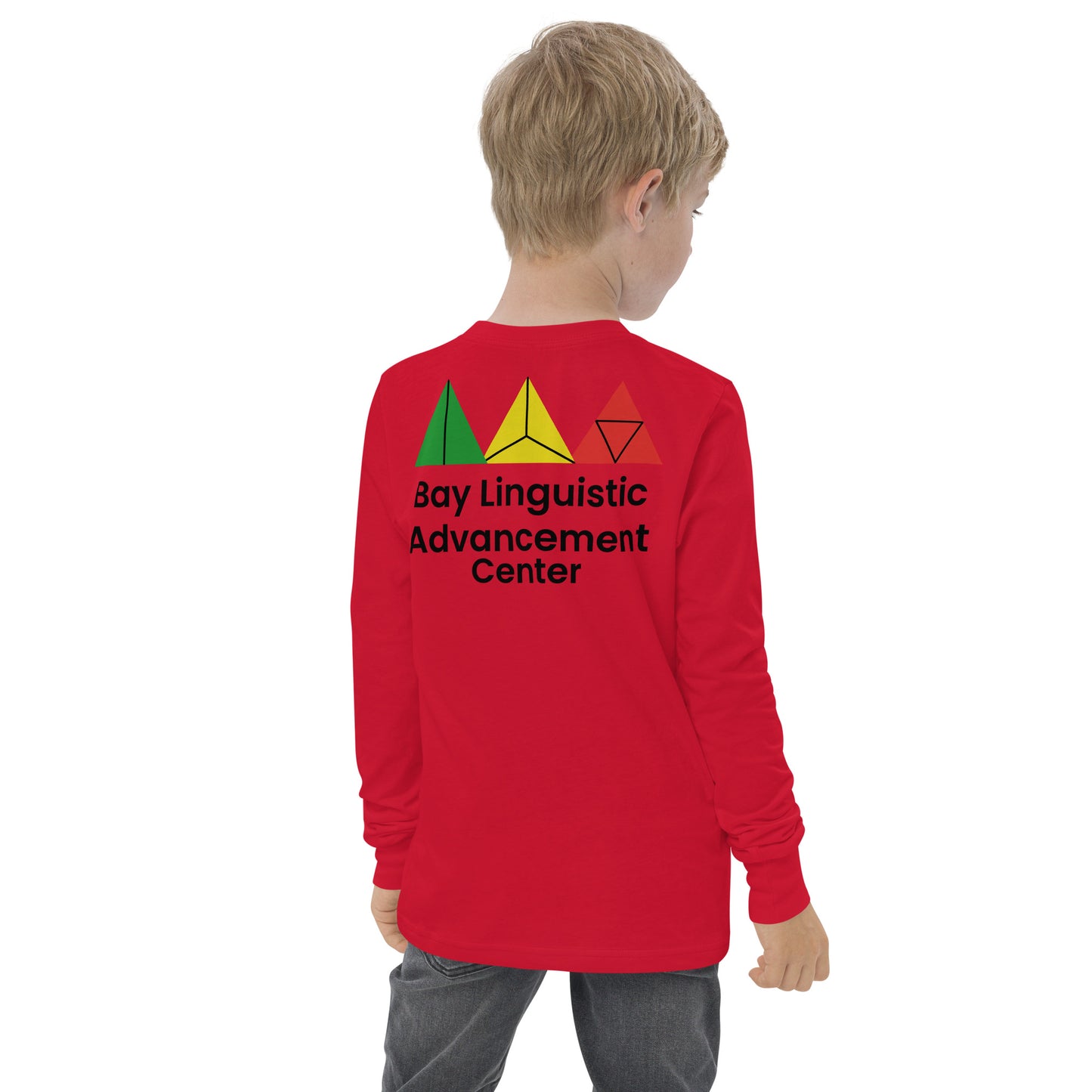 Bay Linguistic Advancement Youth Long Sleeve Logo Tee