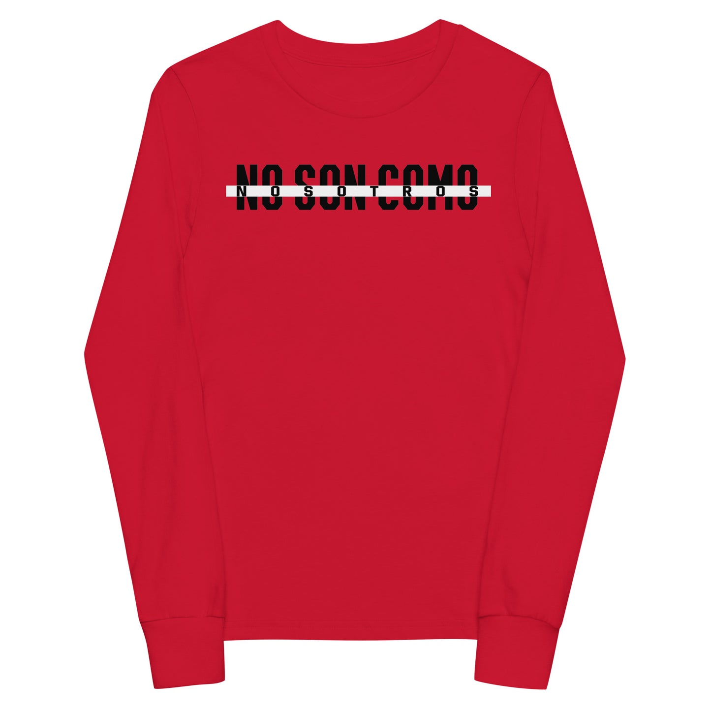 No Son Como Kid Long Sleeve Tee