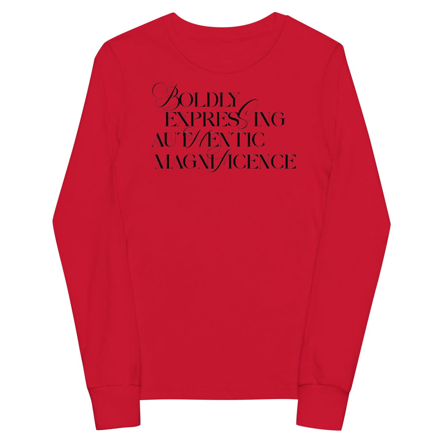 Boldly Expressing Kids Long Sleeve Tee