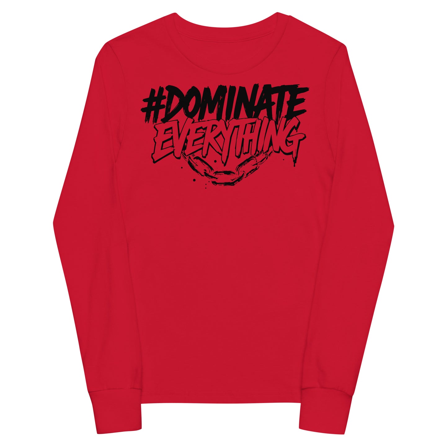 Dominate Everything Signature Kids Youth long sleeve tee