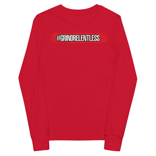 Grindrelentless Signature Kids Youth long sleeve tee