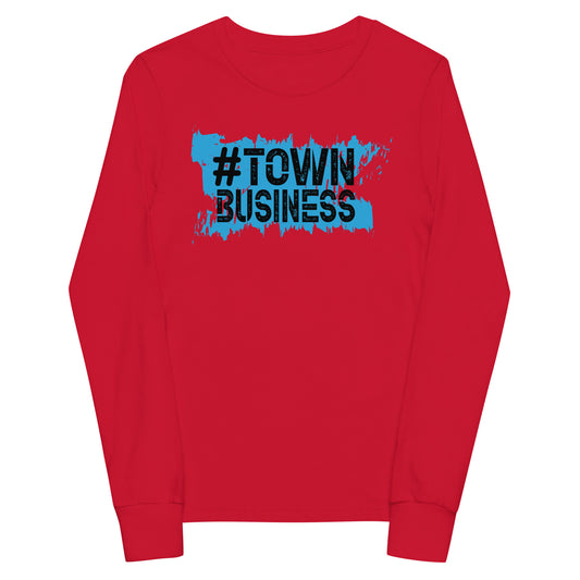 Town Business Signature Kids long sleeve tee