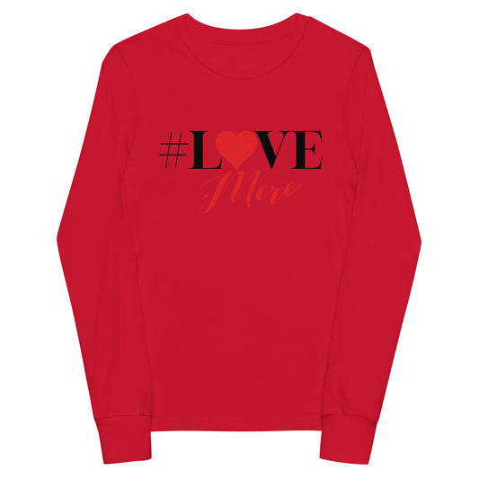 Love More Signature Kids long sleeve tee