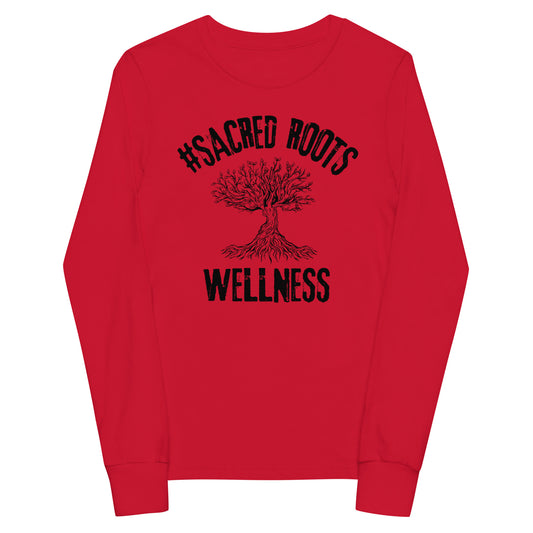 Sacred Roots Wellness Signature Kids long sleeve tee