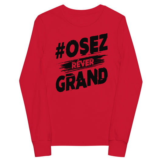 Osez Rever Grand Signature Kids long sleeve tee