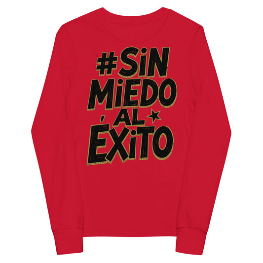 Sin Miedo Al Exito Signature Kids long sleeve tee