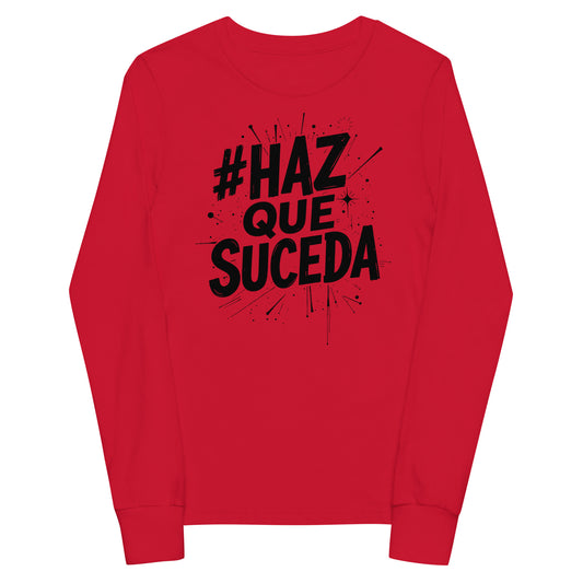 Haz Que Suceda Signature Kids long sleeve tee