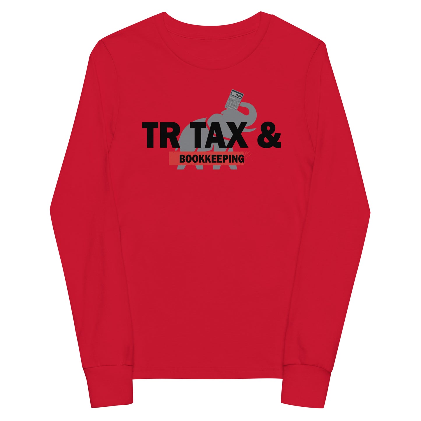Tr Tax & Book keeping Signature Kids long sleeve tee