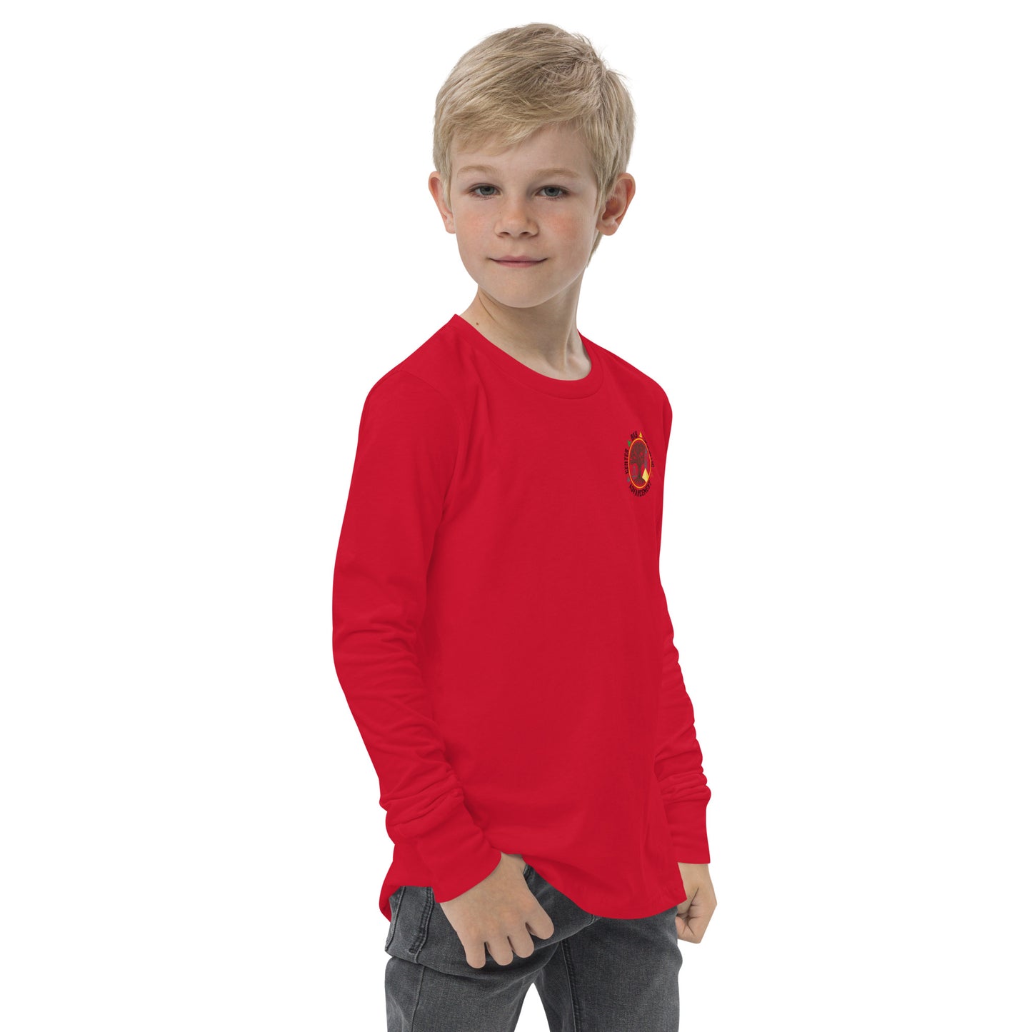 Bay Linguistic Advancement Youth Long Sleeve Logo Tee