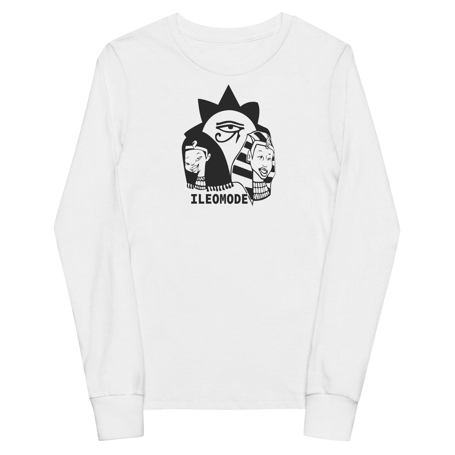 IleOmode Eye Kids long sleeve tee