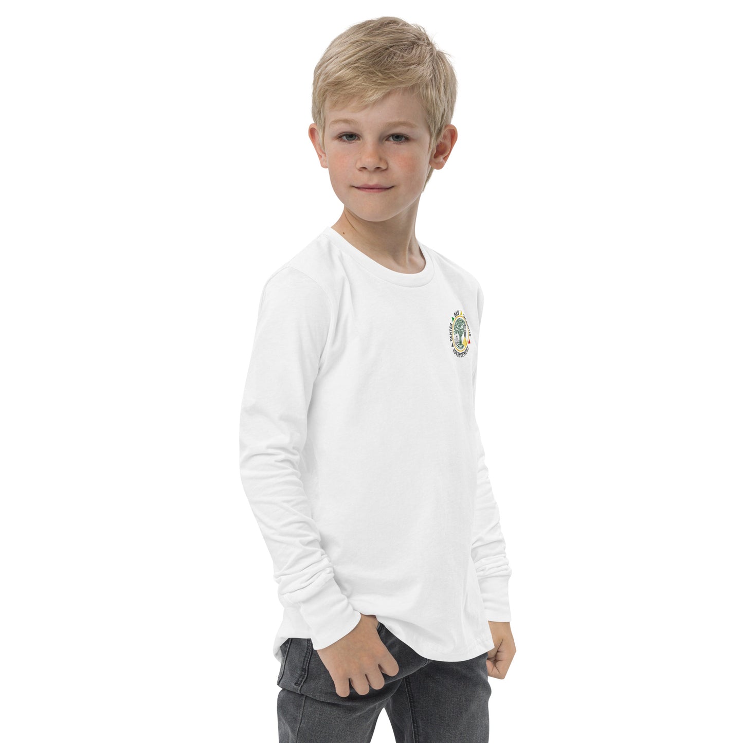Bay Linguistic Advancement Youth Long Sleeve Logo Tee