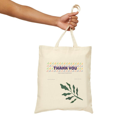 Cotton Canvas Tote Bag