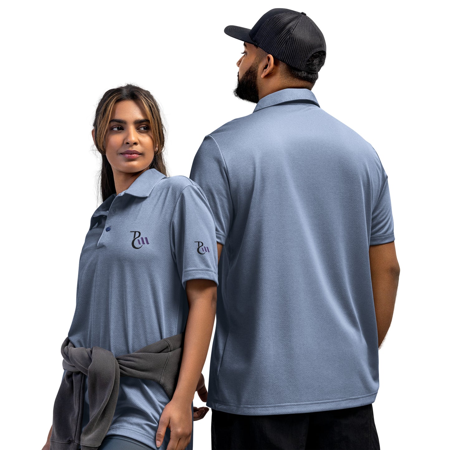 TRM Adidas space-dyed polo - Embroidery