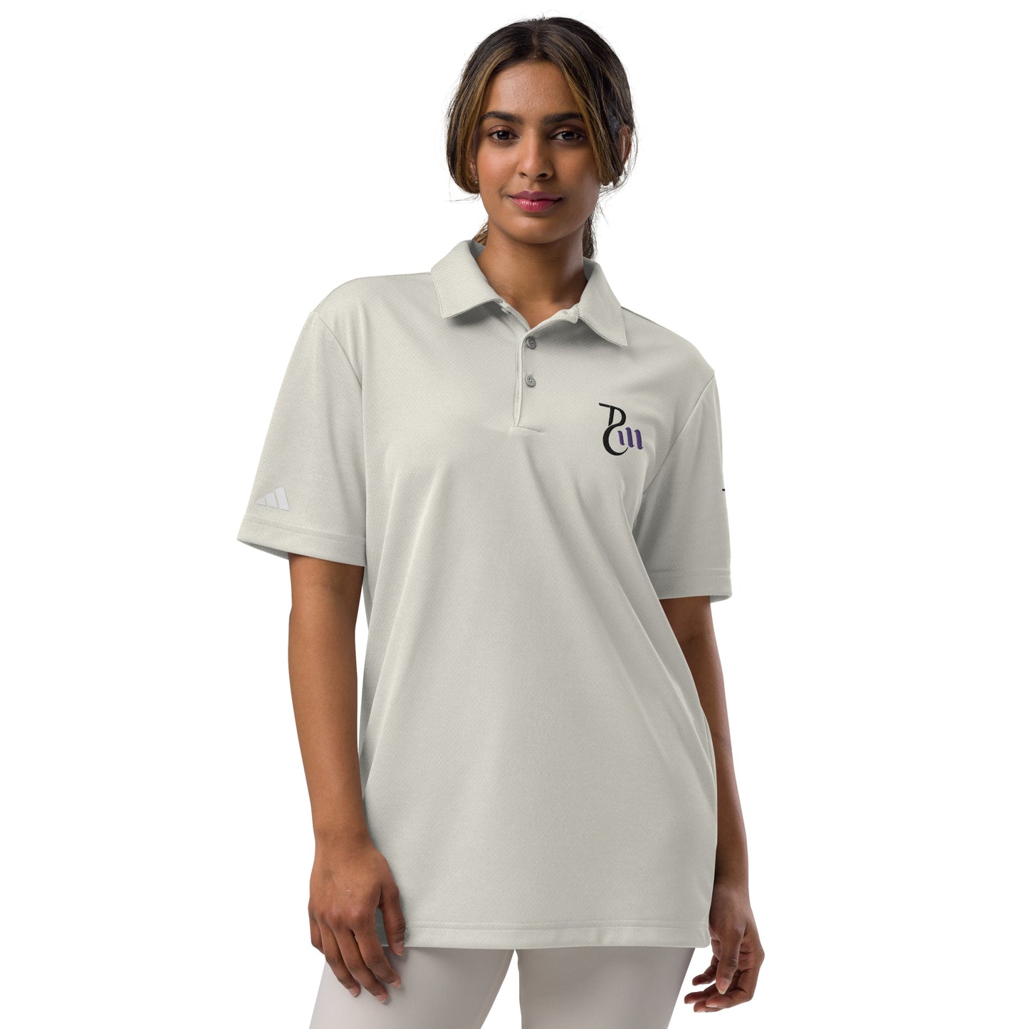TRM Adidas space-dyed polo - Embroidery