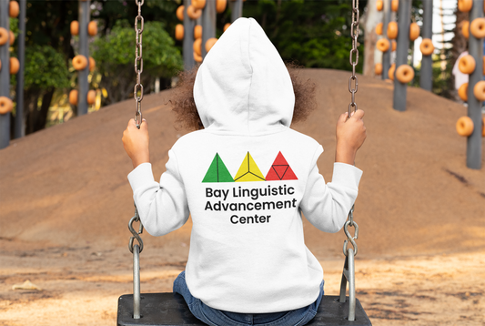 Bay Linguistic Advancement Center Symbolic Logo Youth heavy blend hoodie