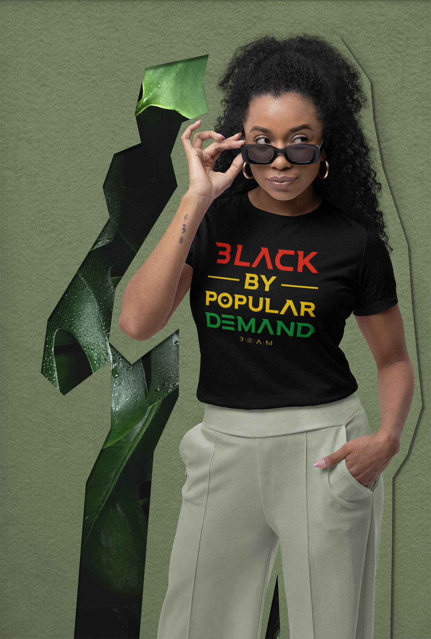 Black by Popular Demand – Black History Empowerment T-Shirt