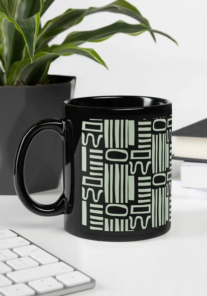 Black Personalize Mug