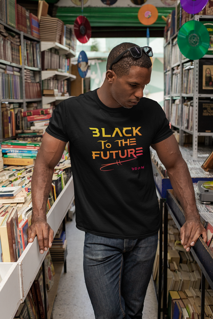 Black To The Future T Shirt | Black History Month Graphic Tee | TRM