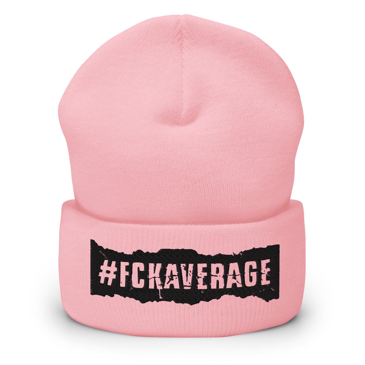 Fckaverage Signature Cuffed Beanie