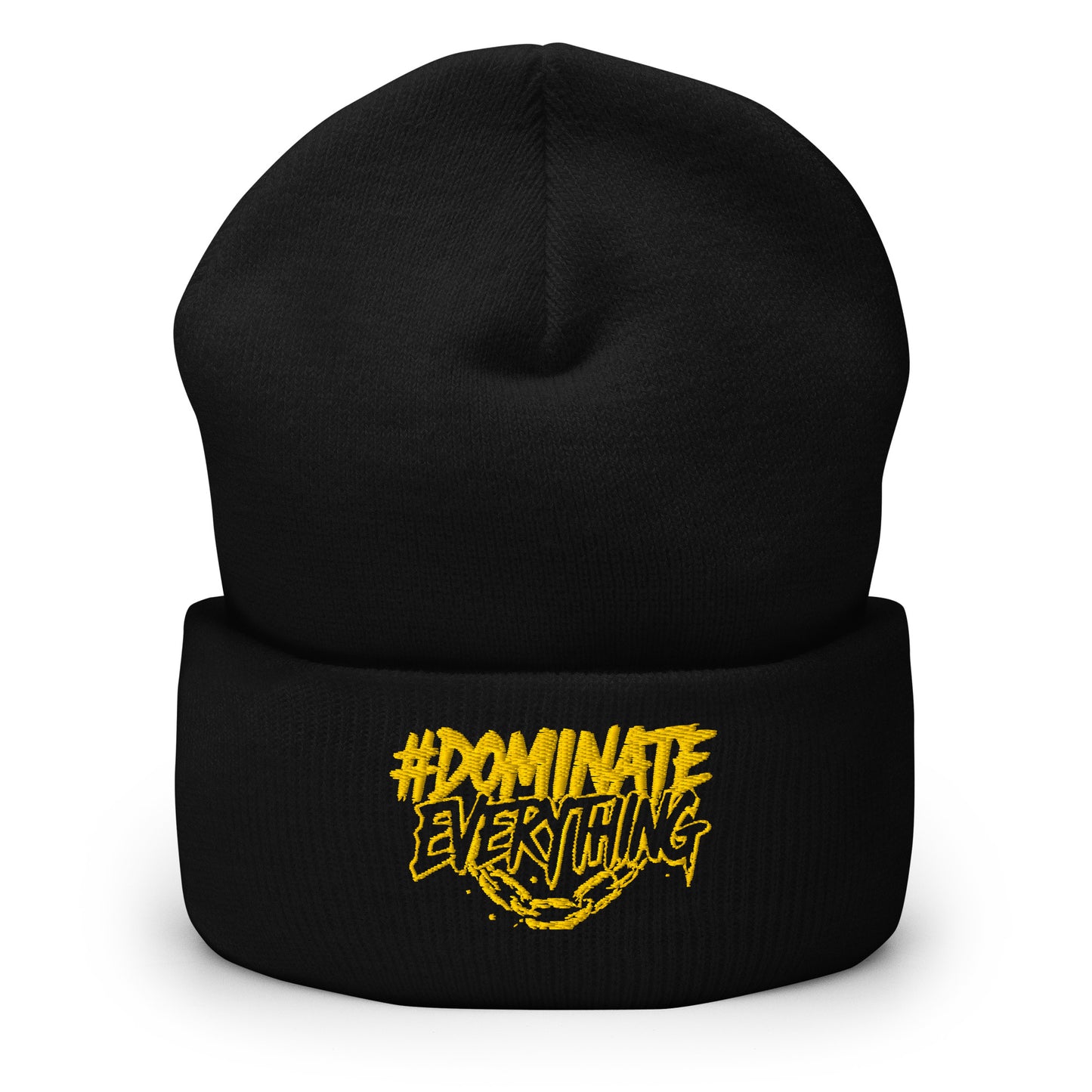 Dominate Everything Cuffed Beanie