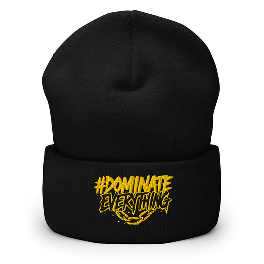 Dominate Everything Cuffed Beanie