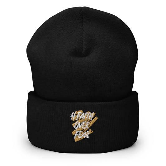 Faith Over Fear Beanie