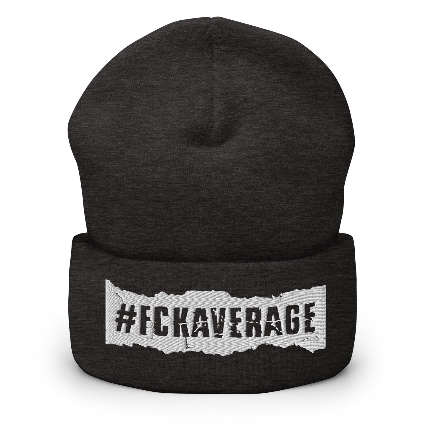 Fckaverage Cuffed Beanie