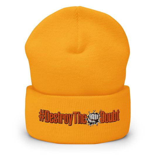 Destroy The Doubt Signature Cuffed Beanie