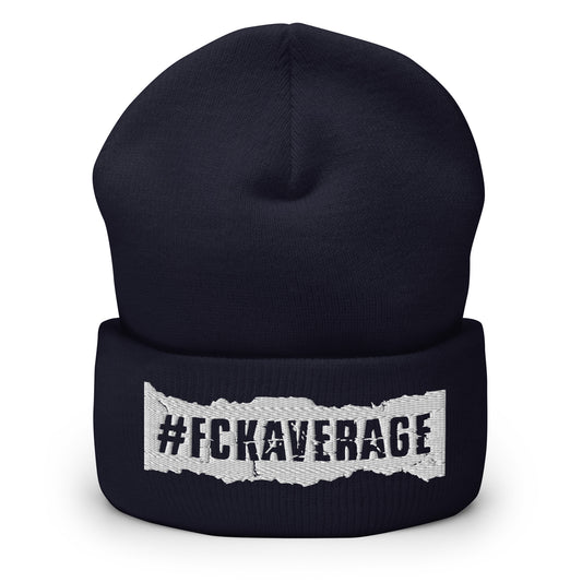 Fckaverage Cuffed Beanie