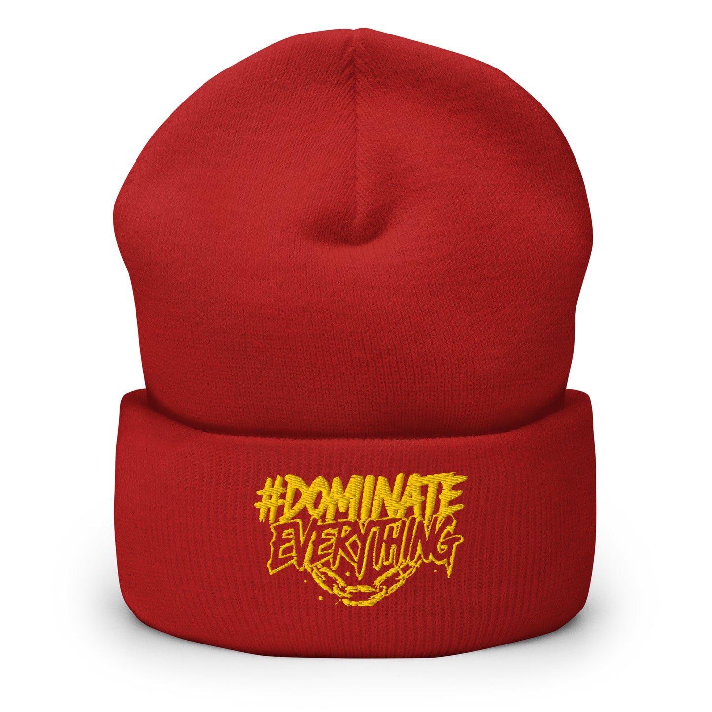 Dominate Everything Cuffed Beanie