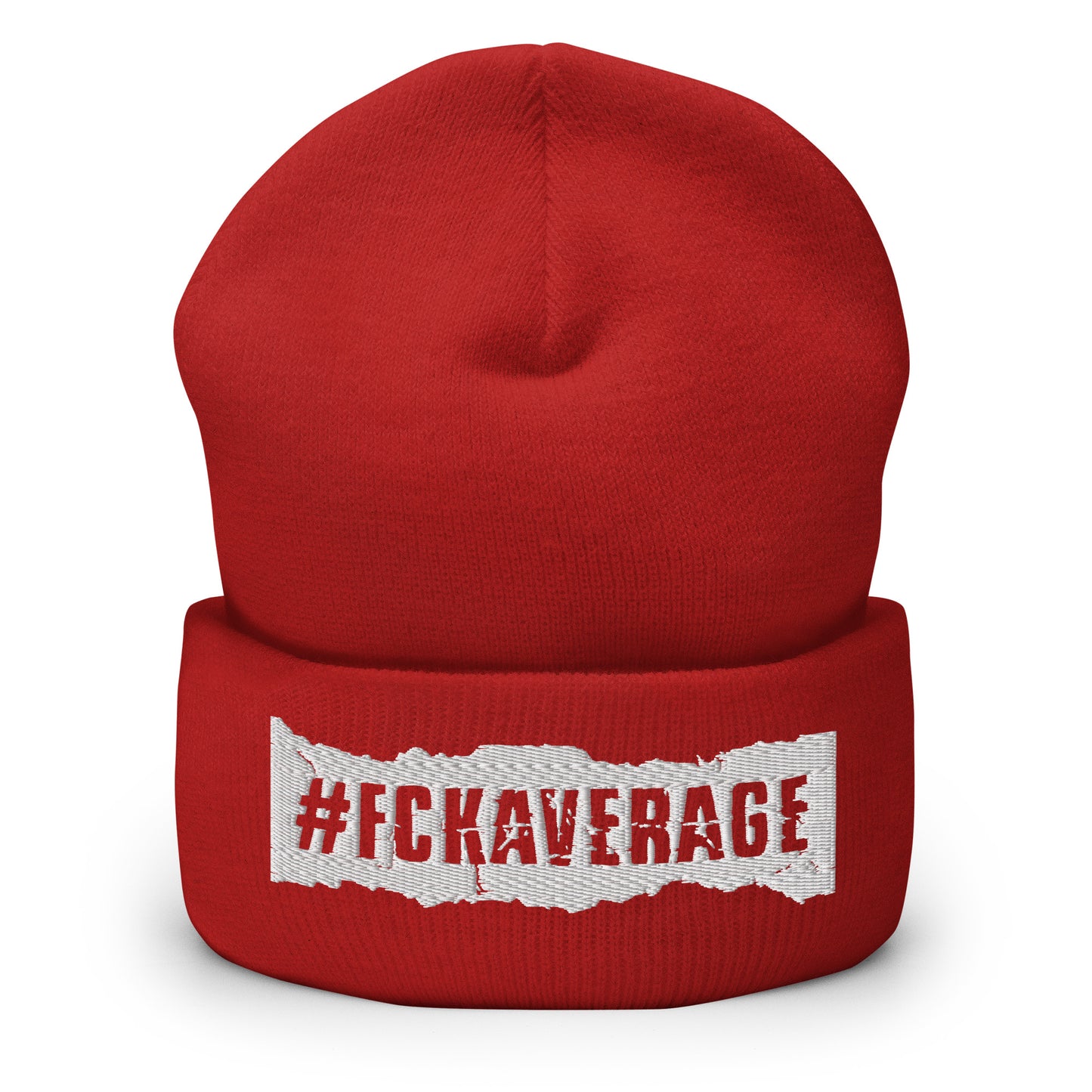 Fckaverage Cuffed Beanie
