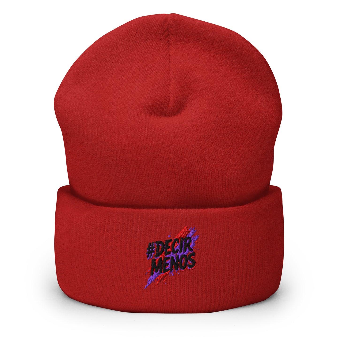 Decir Menos Signature Beanie
