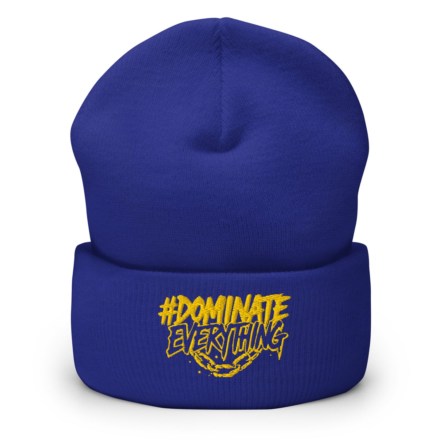 Dominate Everything Cuffed Beanie