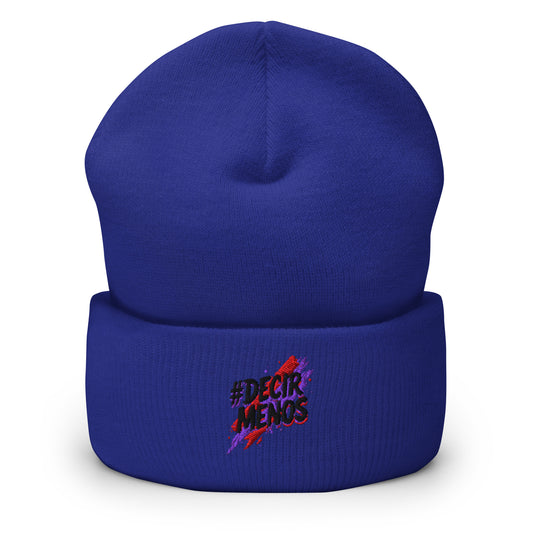 Decir Menos Signature Beanie