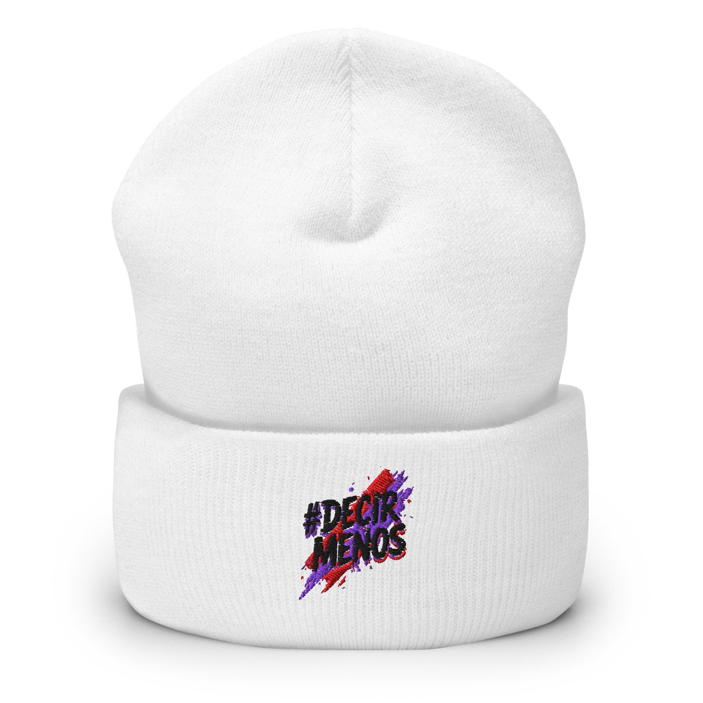 Decir Menos Signature Beanie