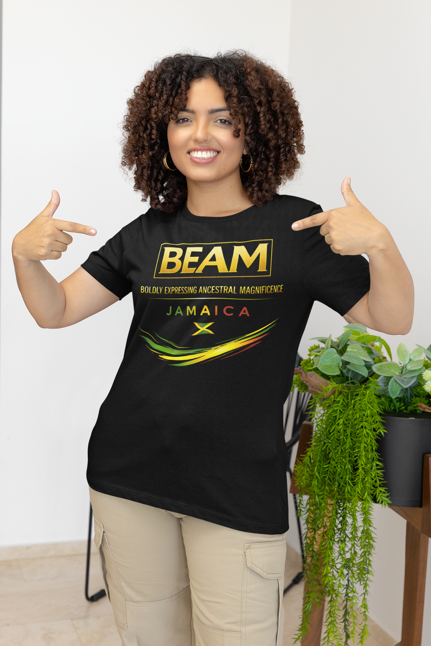 BEAM Jamaica Culture T Shirt | Legacy in Motion Streetwear