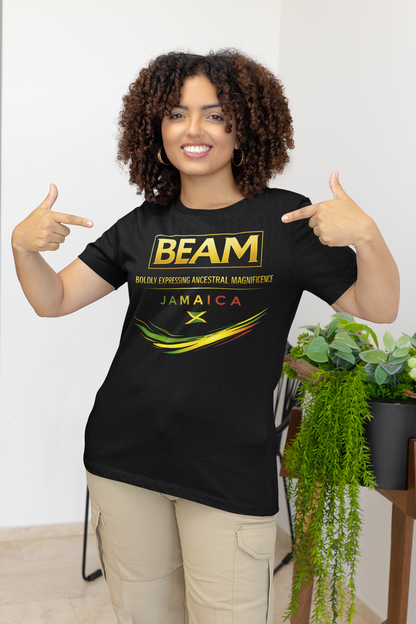BEAM Jamaica Culture T Shirt | Legacy in Motion Streetwear