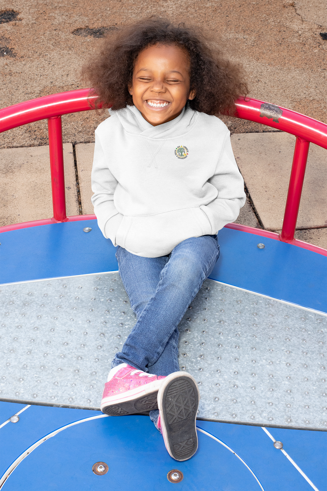Bay Linguistic Advancement Center Symbolic Logo Youth heavy blend hoodie