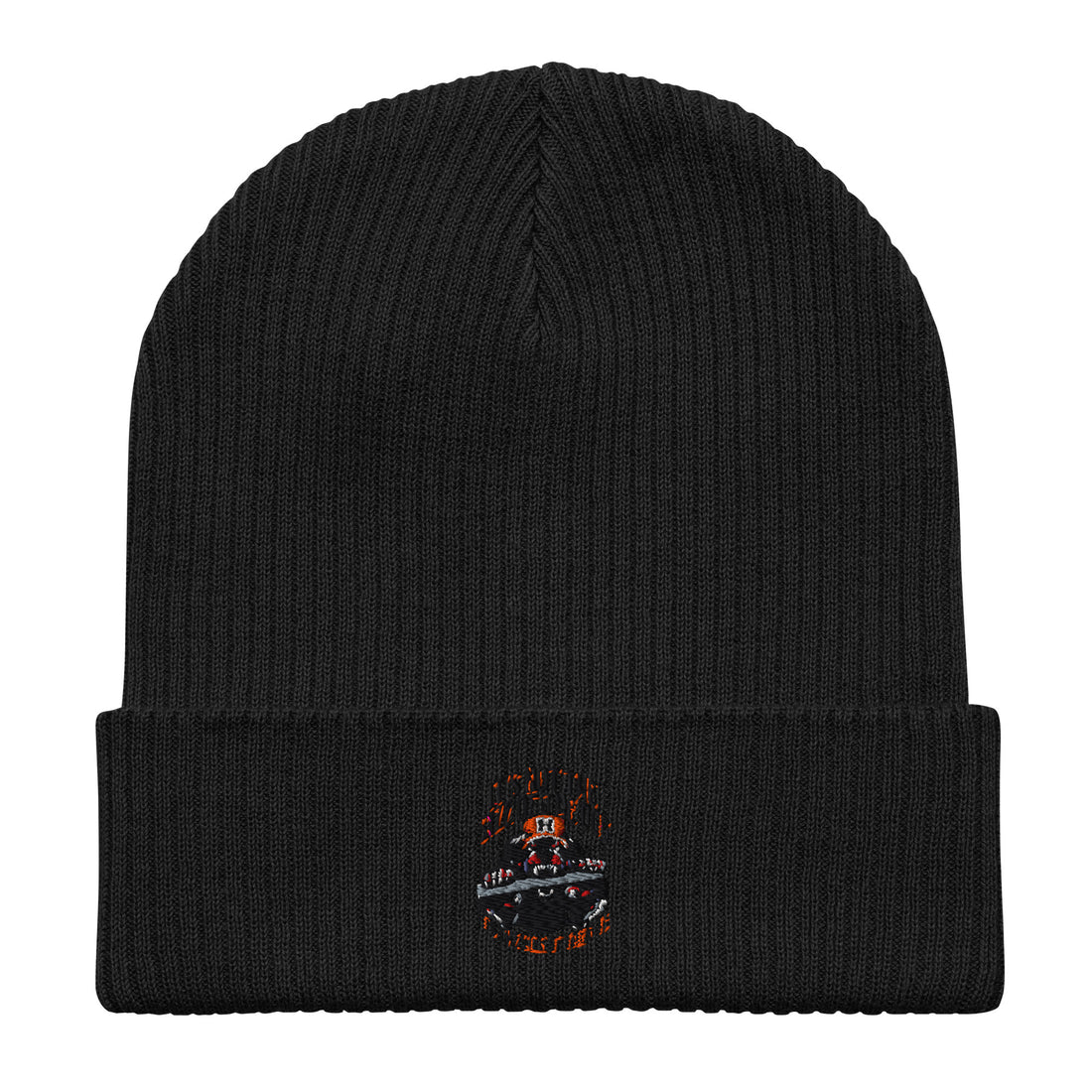 Size of the Dog Organic ribbed beanie