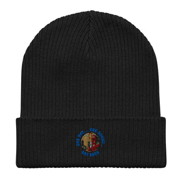 One Bay One Sound Organic ribbed beanie