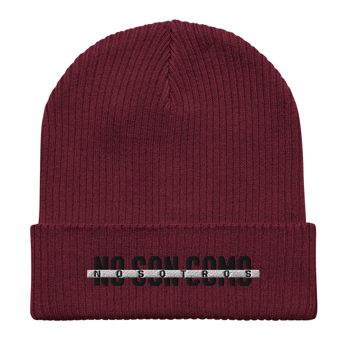 Beam – Non Son Como Nosotros Organic ribbed beanie