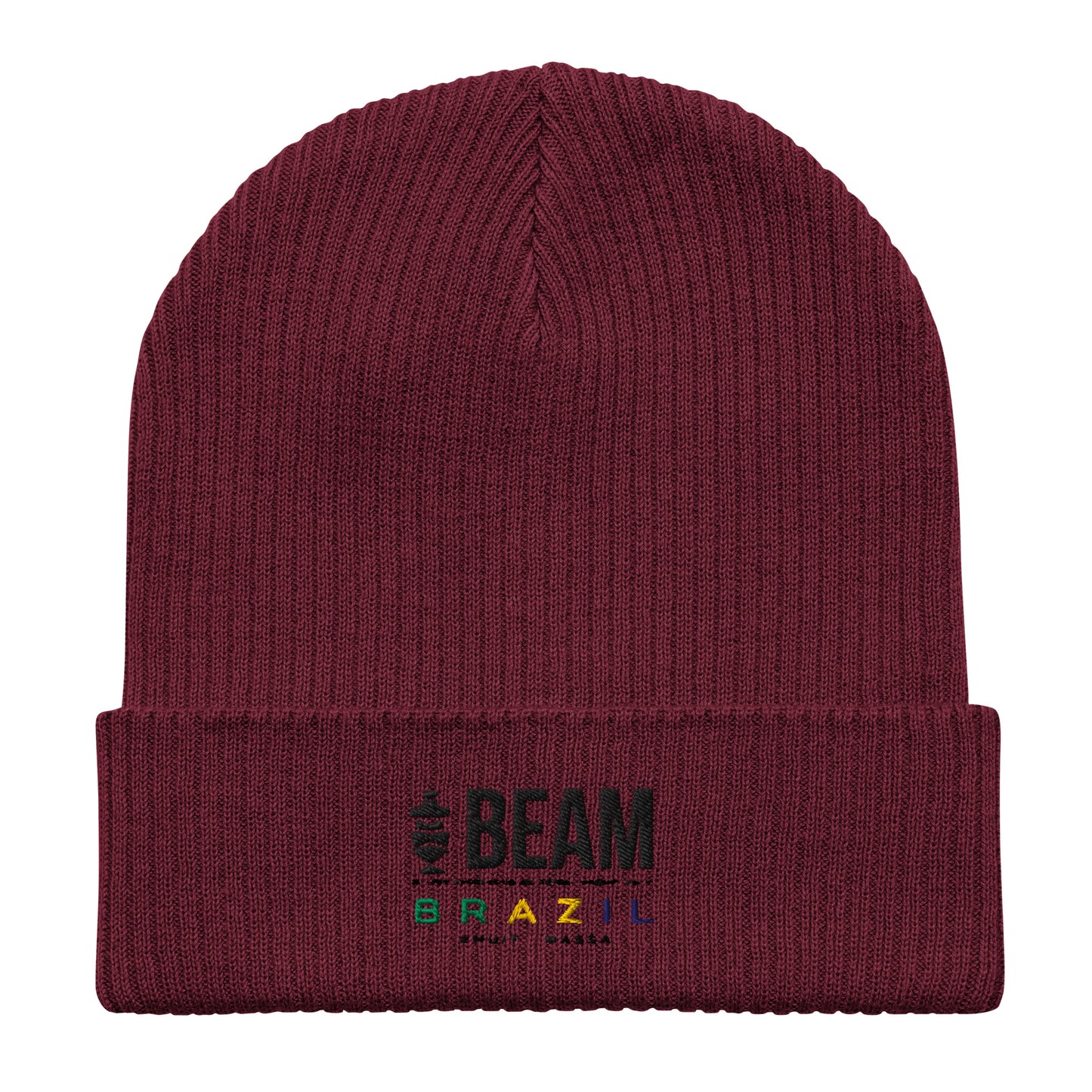 Beam Brazil Organic ribbed beanie