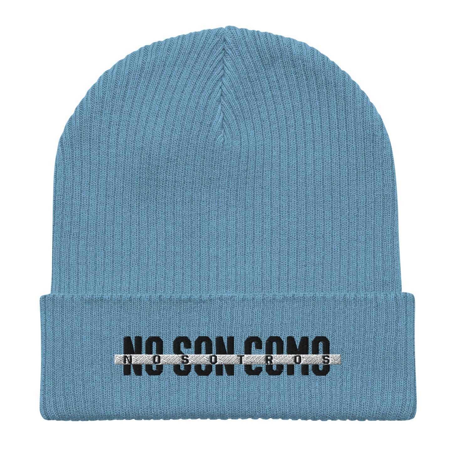 Beam – Non Son Como Nosotros Organic ribbed beanie