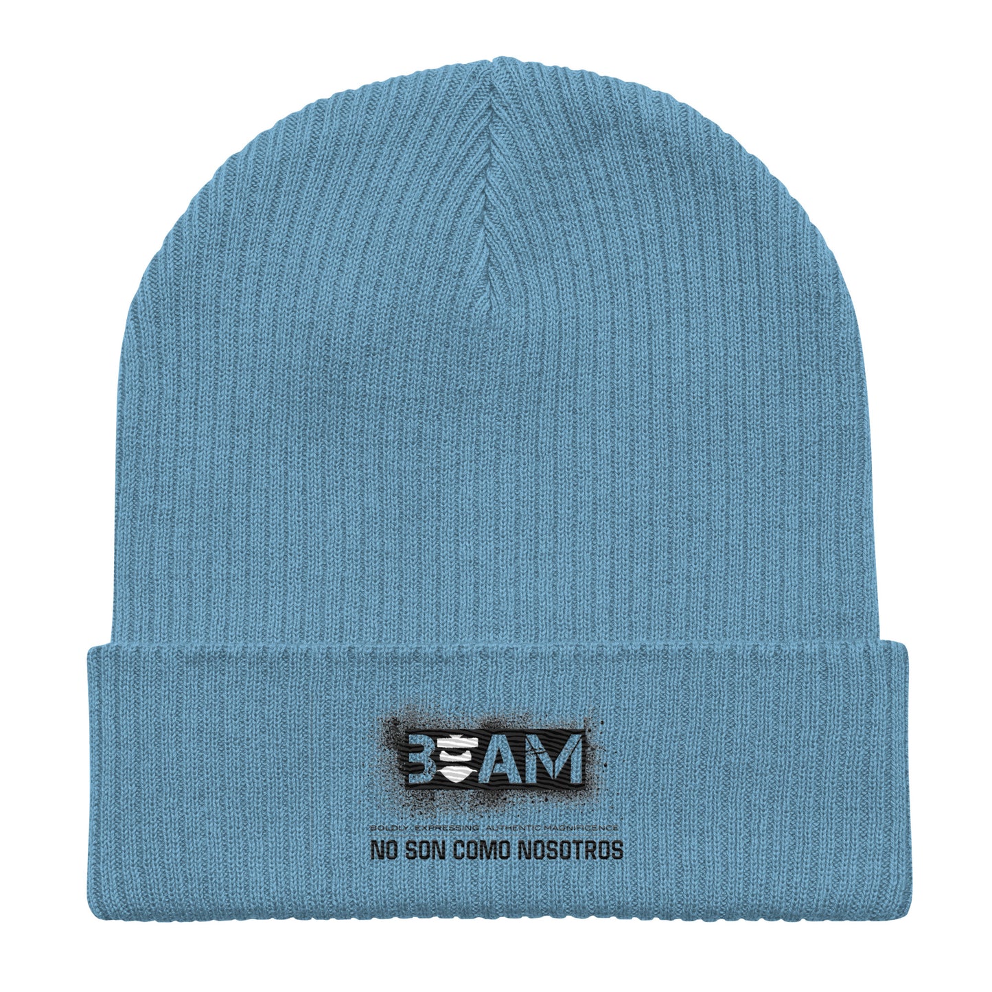 No Son Como Organic ribbed beanie